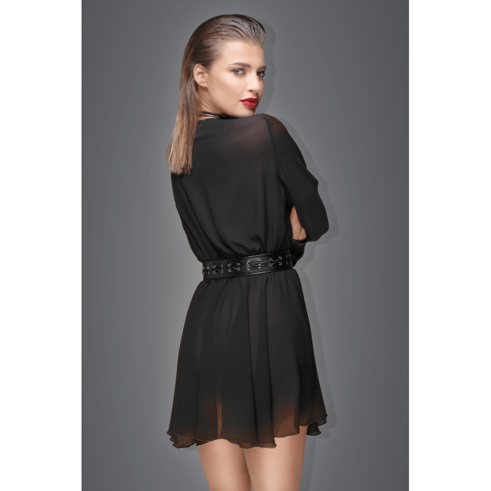 Noir Handmade - F150 Mini jurk - Zwart